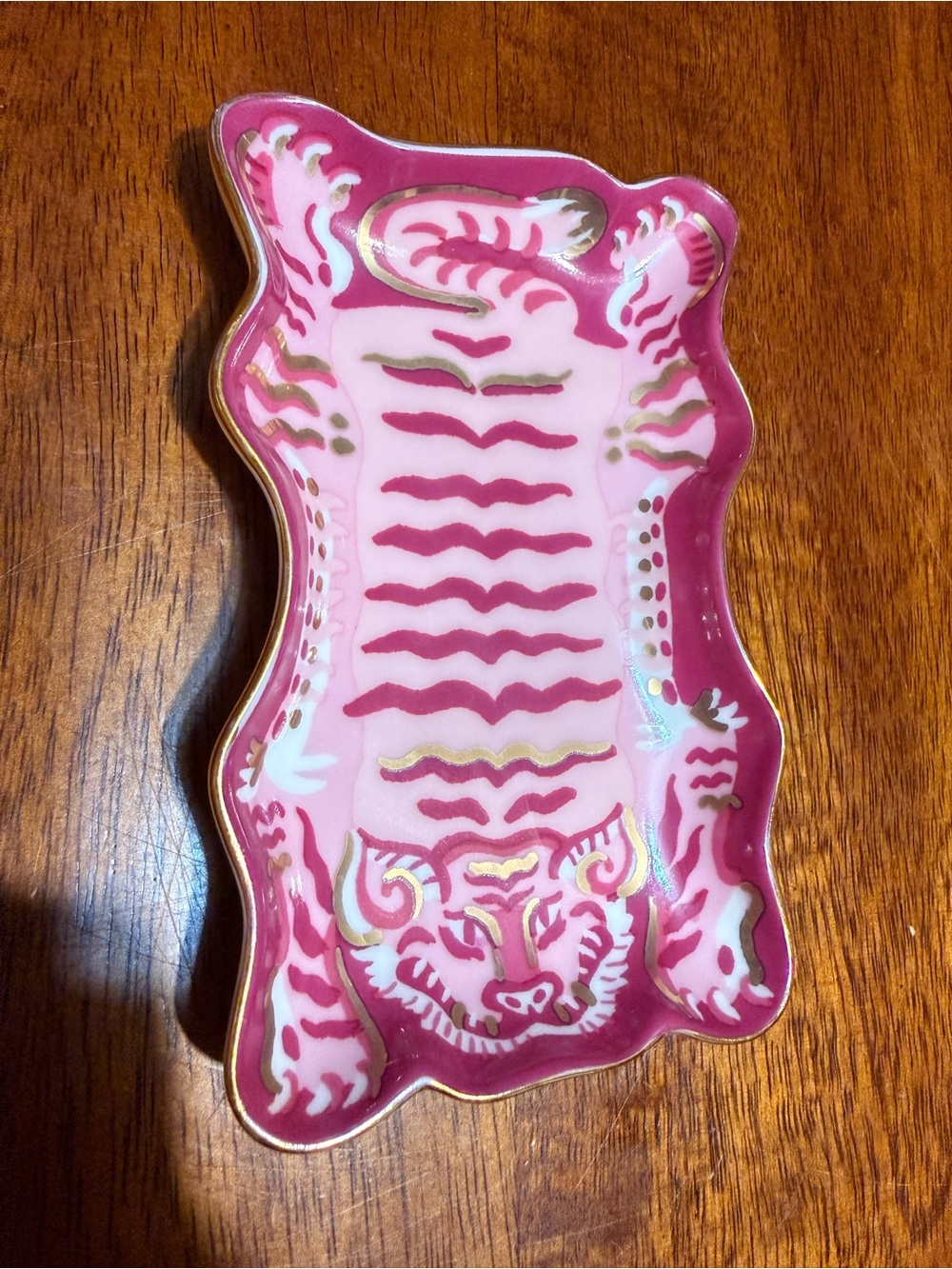 Idlewild Co Tibetan Tiger Trinket Dish